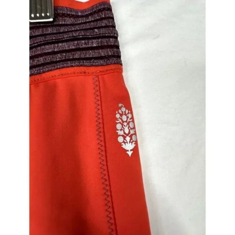 Free People‎ Movement Athletic Pants size Small Orange